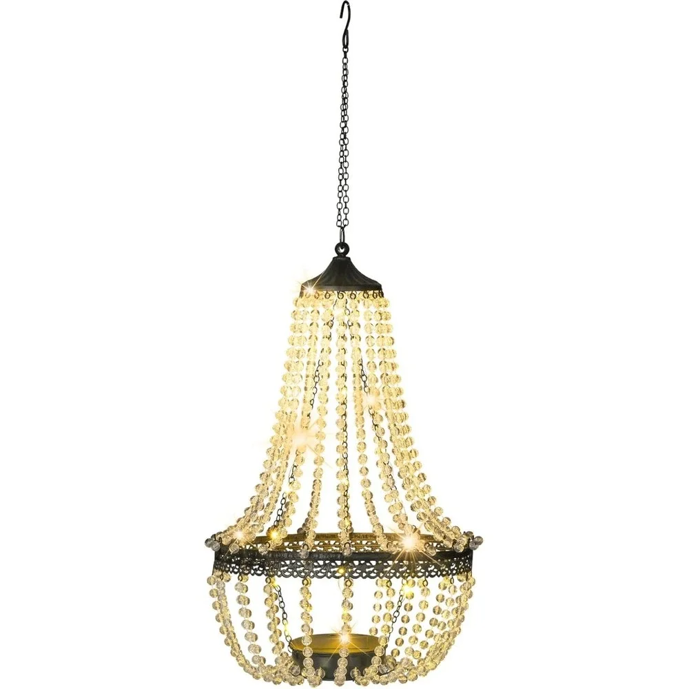Solar Hanging Lantern Chandelier 28